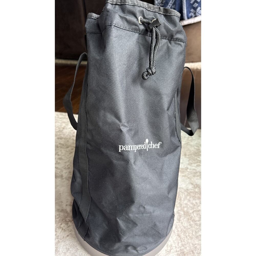 Pampered Chef Deluxe Cooking Blender Storage Carrying Cover Bag-new